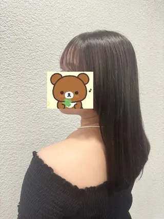 セミロング カラー 🩰片川 真白🪽のヘアスタイル