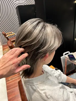 カラー メンズ 波巻き/ツイスパ/ メンズ特化🐺米山歩のヘアスタイル