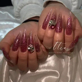 ロング L'tia nailのネイルデザイン