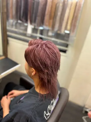 メンズ 成安 雪菜のヘアスタイル