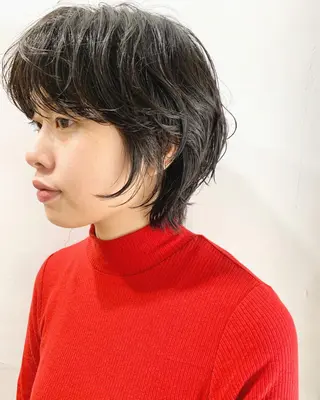 ショート ショート・ボブ ・ウルフ✂︎IMAIのヘアスタイル