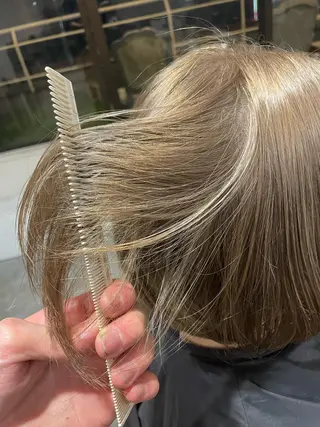 ミディアム カラー ヘアアレンジ ☂️カトウ ケイゴ☂️のヘアスタイル