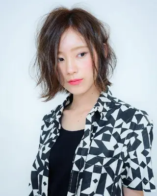 ミディアム ショート＆ボブ ヒロシのヘアスタイル