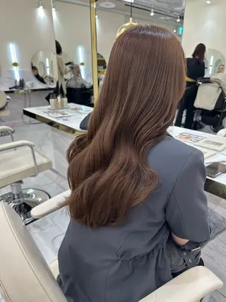 セミロング 似合わせレイヤーカッ ト🩶瀧本美咲のヘアスタイル