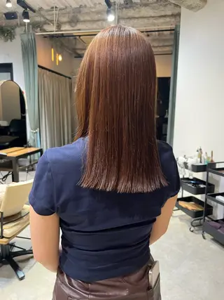 セミロング 無料カットモデル募集 ／ueno aiのヘアスタイル