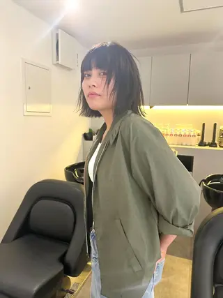 ショート カラー 大宮 / ボブ特化 永井竜也のヘアスタイル