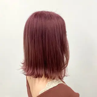 ミディアム カラー みう/仙台/暖色/ 艶髪/顔周りカット/のヘアスタイル