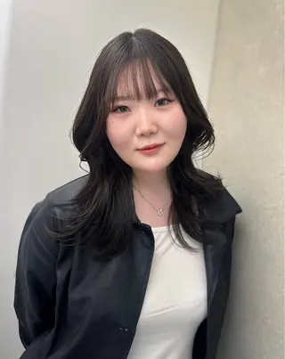 ロング 韓国ヘアメンズ・レデ ィース特化ミクのヘアスタイル