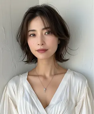 カラー レイヤー/パーマ hirokoのヘアスタイル