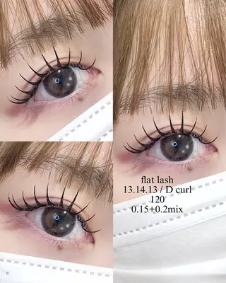 マツエク・マツパ eyelist MEIのマツエク・マツパデザイン