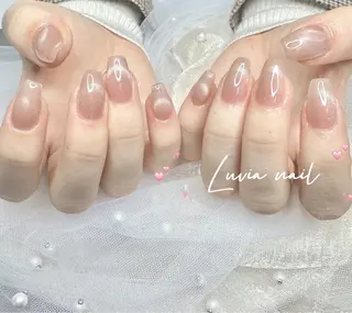 ネイル 🎀Luvia ワンホンネイル💫のネイルデザイン