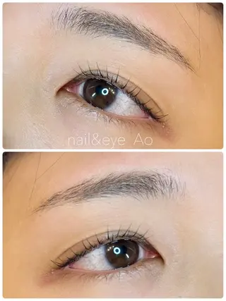 マツエク・マツパ Ao CHIE のマツエク・マツパデザイン