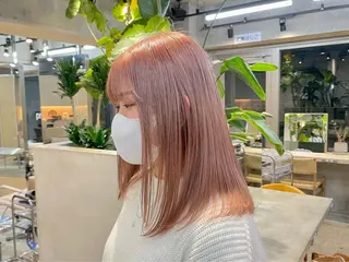 セミロング ボブカット 💎坪谷のヘアスタイル