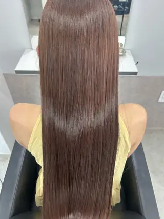 ロング カラー MOE🌙 博多ハイトーンのヘアスタイル