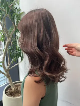 ロング カラー カラーリスト／アイ リスト／牛込萌香🫧のヘアスタイル