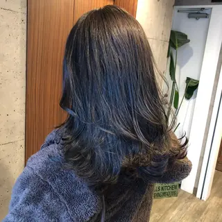 ミディアム mayu ○のヘアスタイル
