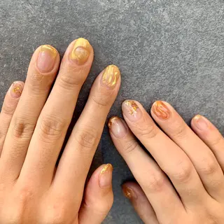ネイル 《ニュアンスネイル》 risaのネイルデザイン