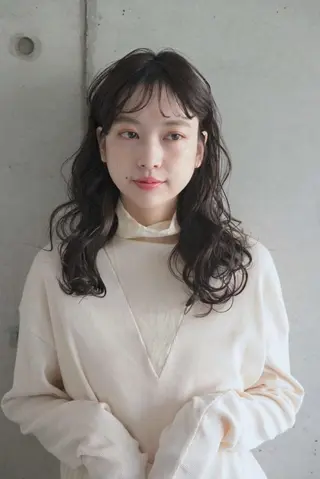 パーマ en-te：am所属・加藤 利奈のヘアスタイル