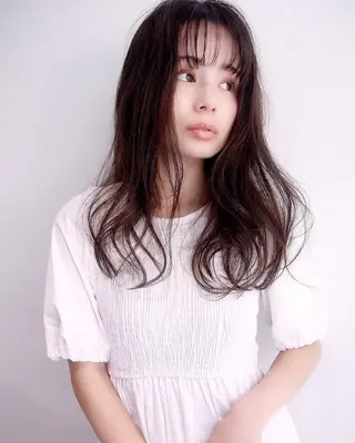 ロング カラー パーマ konno shoのヘアスタイル