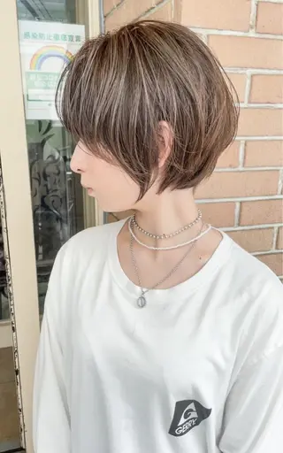ショート 北條 優輝のヘアスタイル