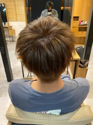 ショート 新田 楓太のヘアスタイル