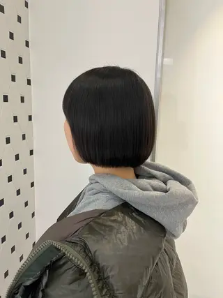 ショート 似合わせボブ 中西晴香のヘアスタイル