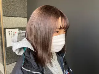 ミディアム 酸性ストレート 🇰🇷しゅうのヘアスタイル