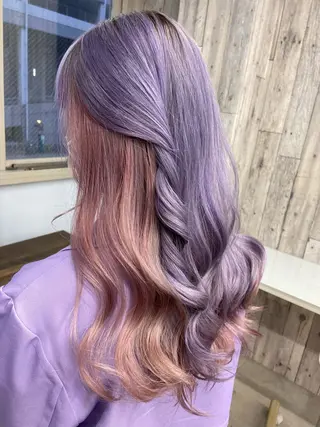 ロング カラー 齋藤 梨乃のヘアスタイル
