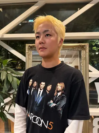 カラー メンズ 村上 輝のヘアスタイル