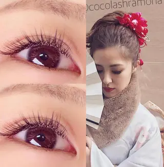 マツエク・マツパ ココラッシュ AYACOのマツエク・マツパデザイン