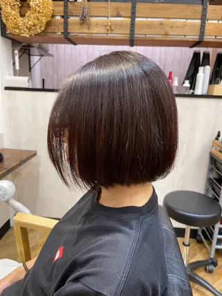 ミディアム カラー 佐藤 海璃のヘアスタイル