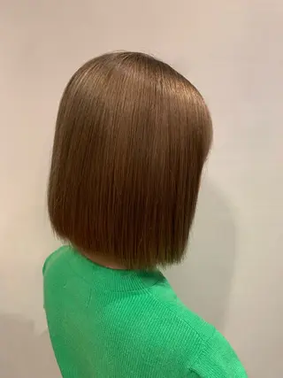 カラー 縮毛矯正/スパイラル パーマ/表参道のヘアスタイル