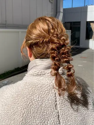 yumemiレイヤー ‎✴︎ 透明感カラーのヘアスタイル