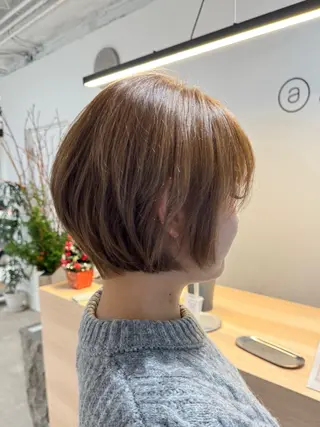 ショート 吉田 美咲のヘアスタイル