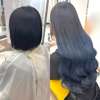 ヘアメ🎀推しカラー 🥣横浜/しほ🧸のヘアスタイル