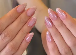 ネイル By moonネイル 🌷ワンホン/韓国風のネイルデザイン