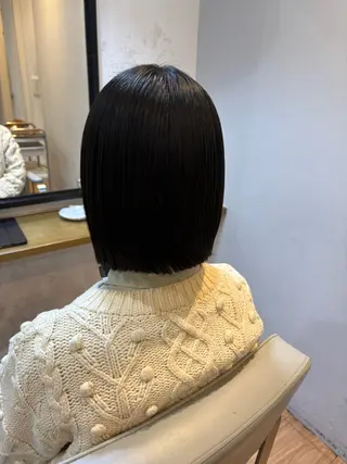 ミディアム 韓国ヘアー🇰🇷 MIWAのヘアスタイル