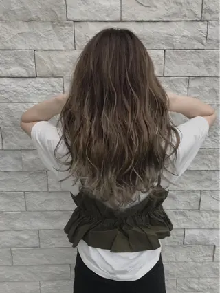 ロング カラー EARTH石巻店 尾形  裕のヘアスタイル