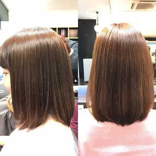 ミディアム 前之園 ひかるのヘアスタイル