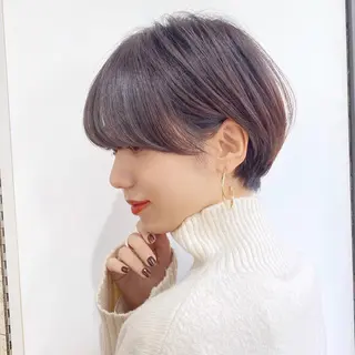 ショート ショート/レイヤー カット/服部タカノリのヘアスタイル