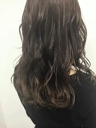 セミロング カラー 肌に馴染むカラー 梅田・増田のヘアスタイル