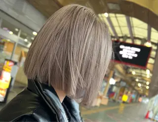 ミディアム カラー 【透明感.艶髪】 中原史雄のヘアスタイル