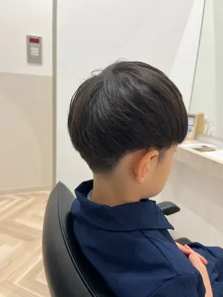 ショート メンズ キッズ 🫧ぷる艶カラー🫧 Yuubi🦩のヘアスタイル
