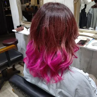 ミディアム bathair  所属・bathair 持田侑祐のヘアスタイル