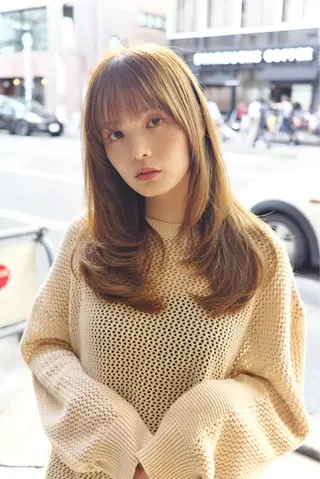 ロング カラー ✨上品レディーなヘア スタイルへ✨髙木諒也のヘアスタイル