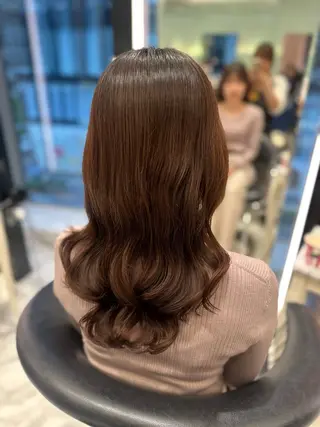 セミロング パーマ 韓国カラーお任せ❤️ アサコサユリ🎀の眉毛・アイブロウイメージ