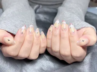 ネイル H3 Nail Tsuki🦋💙のネイルデザイン