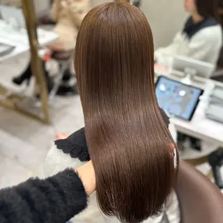 カラー nao 艶カラー🌙* :ﾟのヘアスタイル