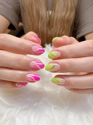 ネイル 高島 夏海のネイルデザイン
