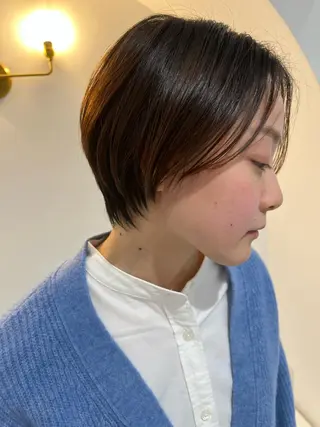 ショート 網谷 萌夏のヘアスタイル
